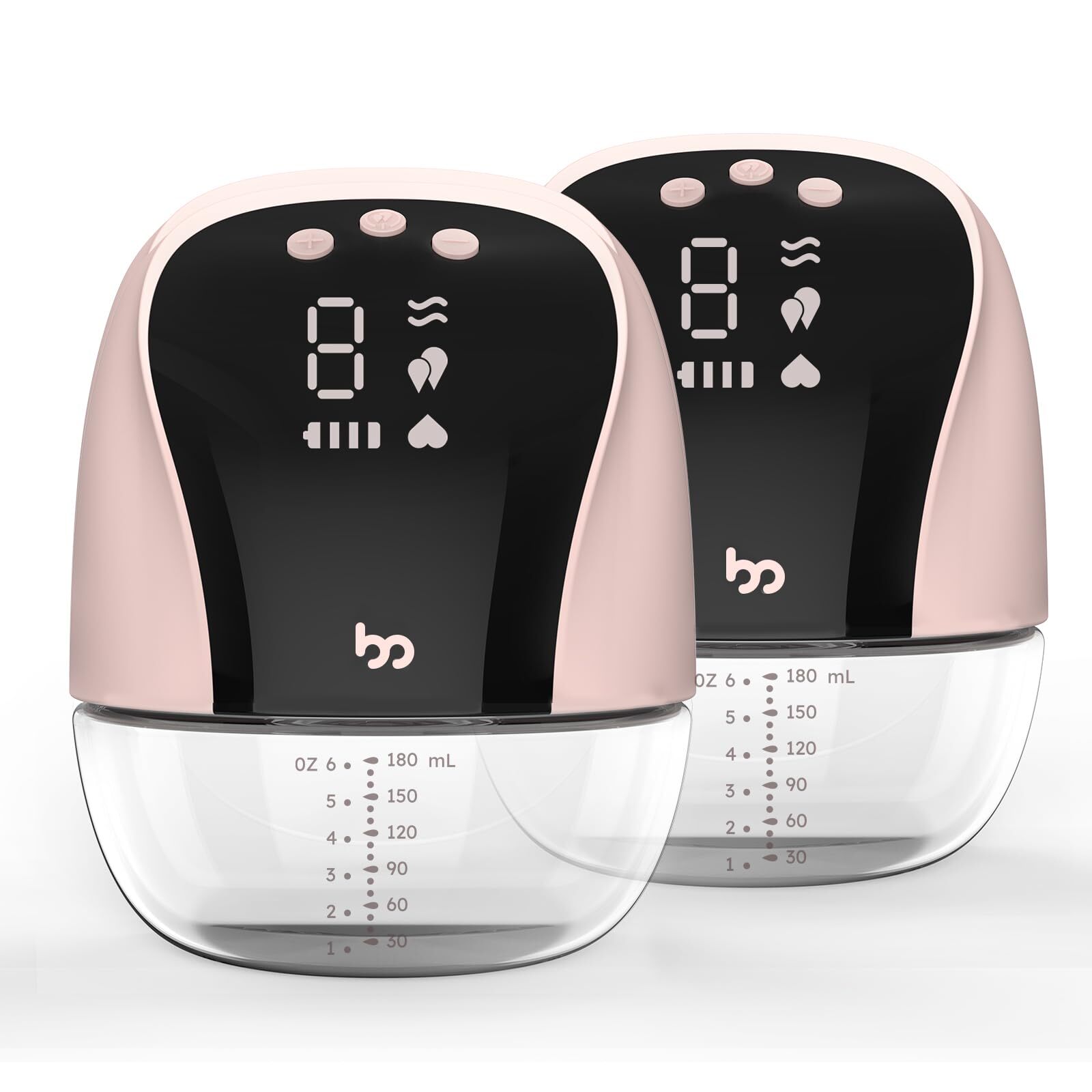 Breast Pump Hands Free, Wearable Breast Pump with Ultra-Low Noise, Stable Suc...-image