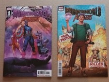Murderworld: Avengers 1 (regular) + 1 (variant) Thor Captain America Iron Man NM