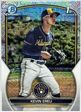 2023 Bowman Chrome - Prospects  Mojo Refractor #BCP-229 Kevin Ereu 1st