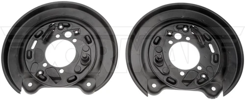 2 x Rear Backing Plate Dust Shield for SUBARU FORESTER 2003-2008 294mm RA/0537F - Picture 2 of 9