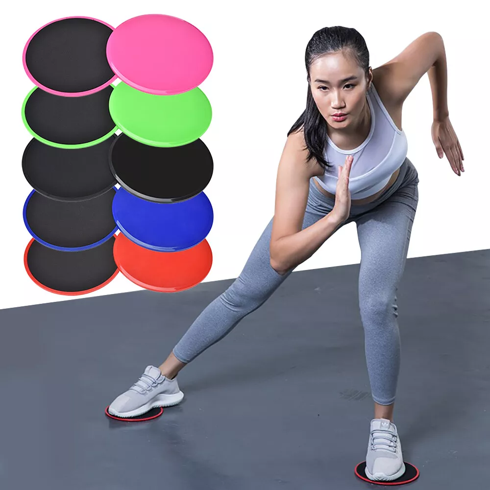 EXCELLENT 2Pcs Ejercicio Discos Deslizantes Para Yoga Entrenamiento  Abdominales