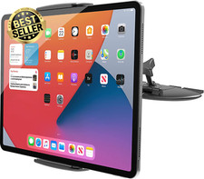 2-in-1 CD Slot Car Mount – Holder for 7–11" Tablets & 3.5–7" Phones, iPad Pro/Ai