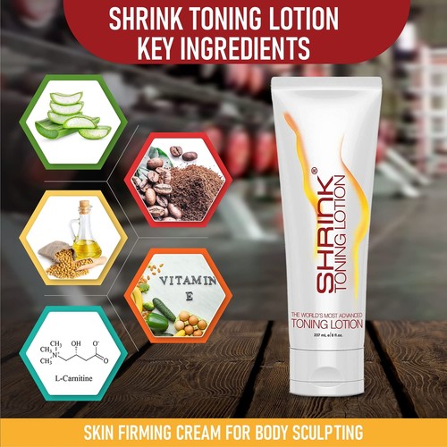 Shrink Toning Lotion – Belly Firming Cream and Thermogenic Thigh for Women an... - Picture 4 of 9
