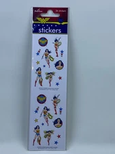 Wonder Woman Scrapbooking Card Stickers (NEW) Paper House Flat Stickers ST 7004