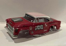 Auto World  55 Chevy Candy Striper HO Slot Car Body