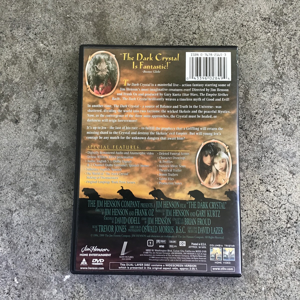 The Dark Crystal (DVD, 1999, Special Edition) Jim Henson Frank Oz