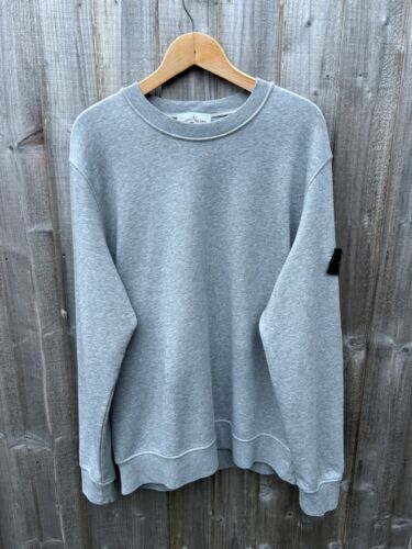 Stone Island Crew Neck Badge Sweatshirt Jumper Brand New Tags 80’s Casuals Top - Picture 2 of 50