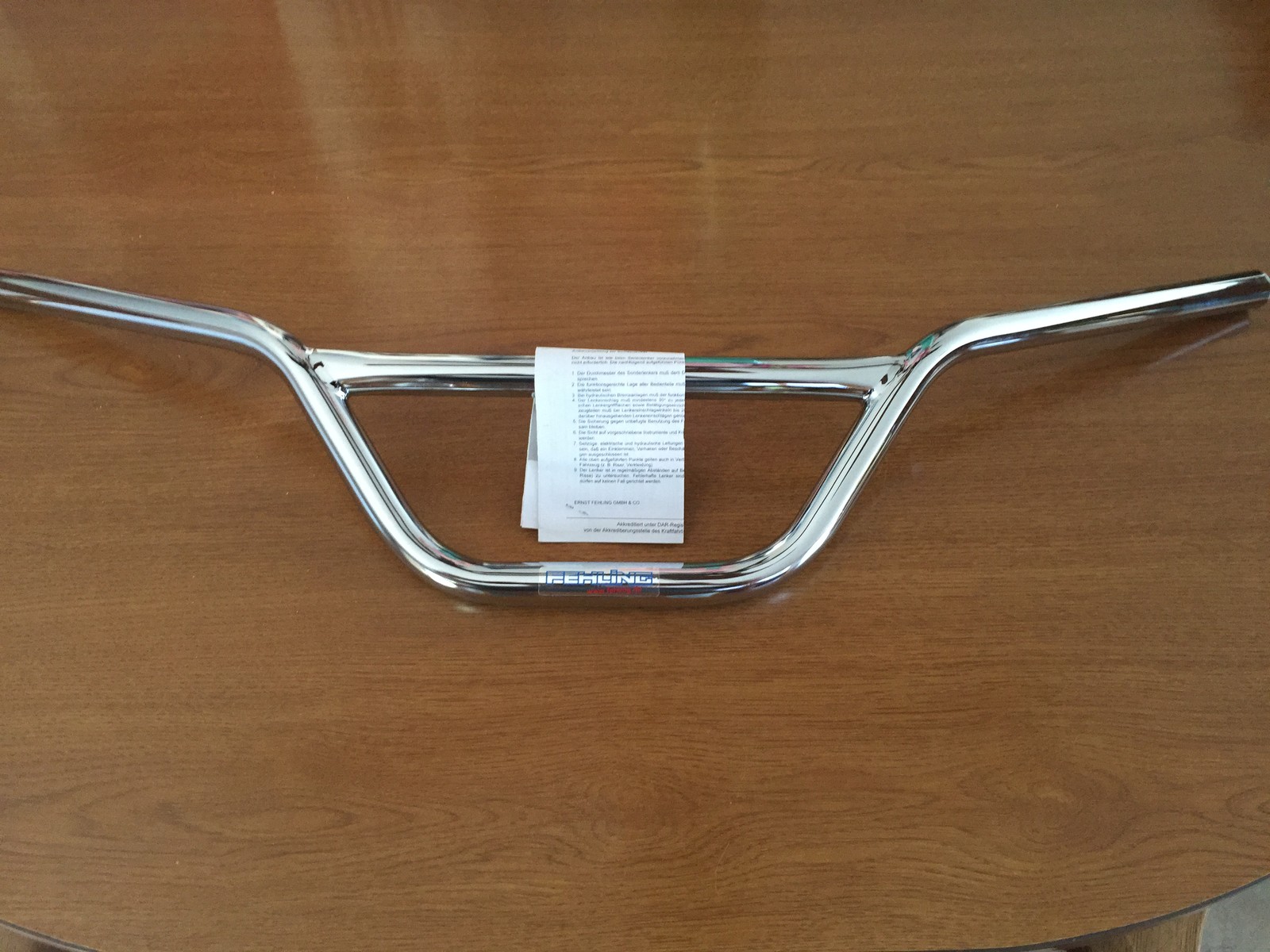 NEW US HANDLEBARS FROM GERMANY CHROMED BARS EARLS R2627 R69S R60 R50