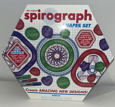 Kahootz Hasbro The Original Spirograph New Shapes Set With Heart Pentagon  More