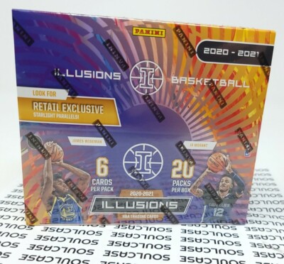 2020-21 Panini Illusions NBA Basketball Retail Exclusive Box - 20 Packs Sealed