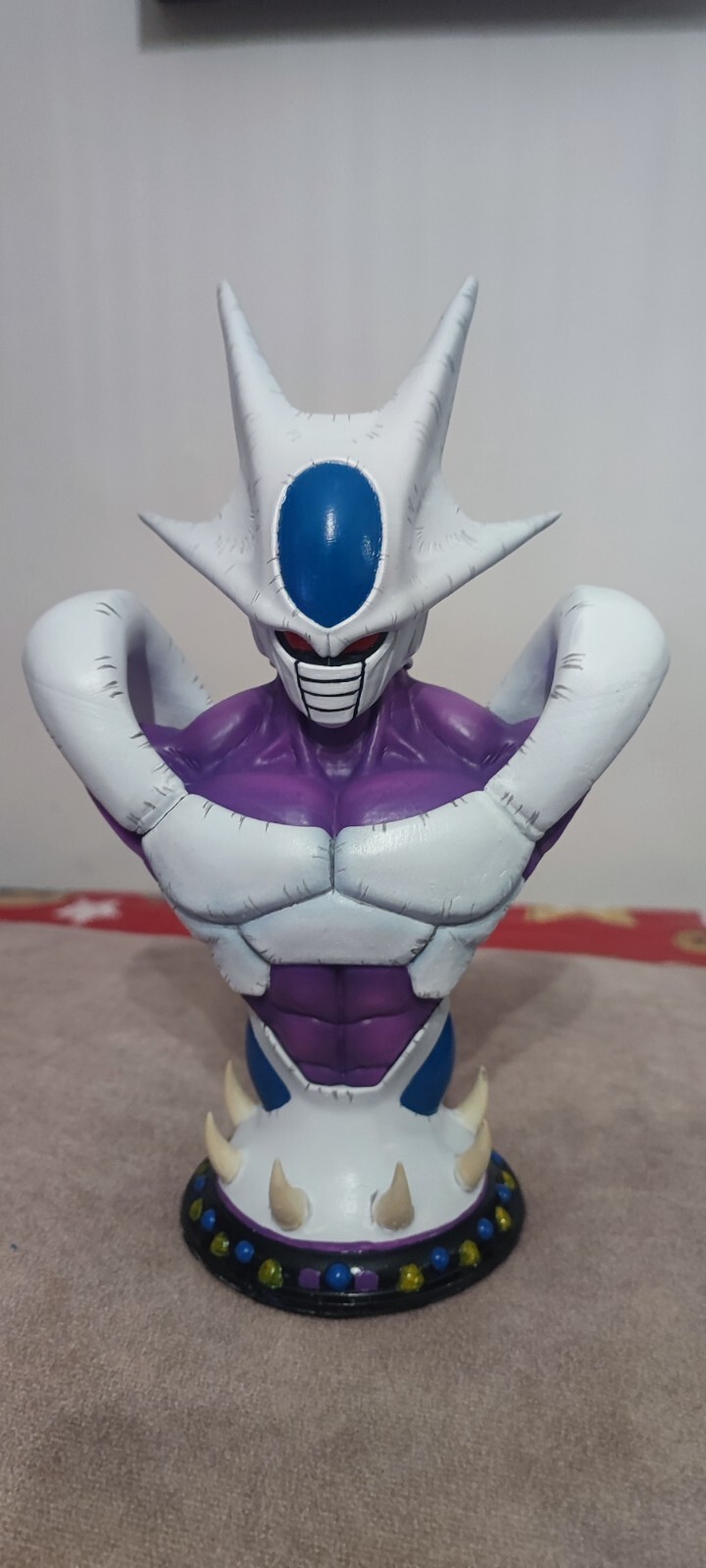 figura dragon ball, busto cooler