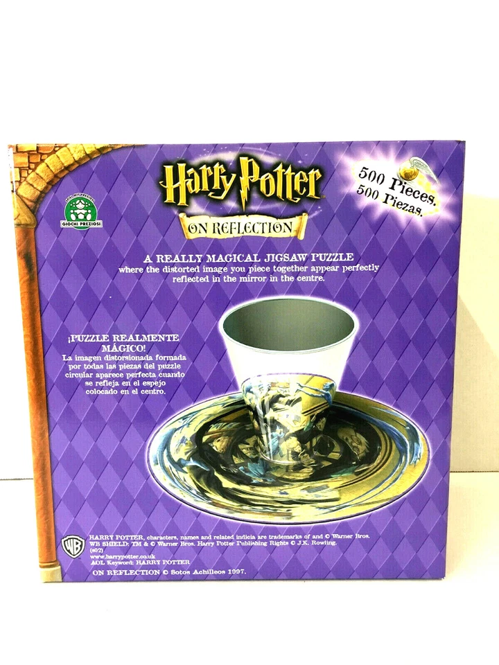 PUZZLE HARRY POTTER 500 PEZZI CIRCOLARE Giochi Preziosi da 8 a 108 anni - Immagine 3 di 3