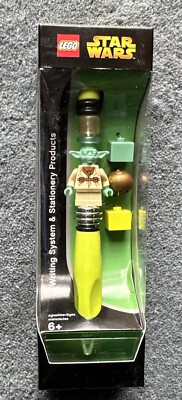 Star Wars Lego Yoda Pen New In Packaging #3106 Connect & Build | eBay