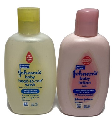 johnson baby wash travel size