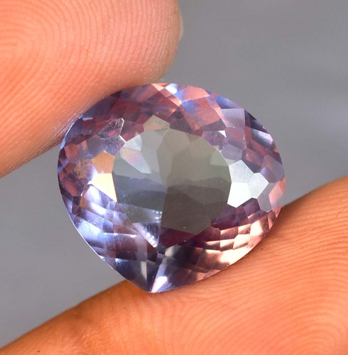 12.15 Ct Natural AAA+ Color Changing Alexandrite Heart Cut Loose Gem Certified - Picture 4 of 7