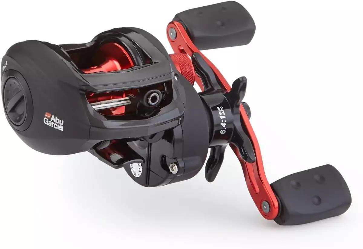 Abu garcia black max on sale low profile baitcasting fishing reel