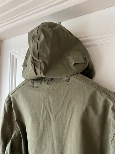 Vintage 1940s Rare WW2 US Navy Foul Weather Parka - Picture 8 of 14