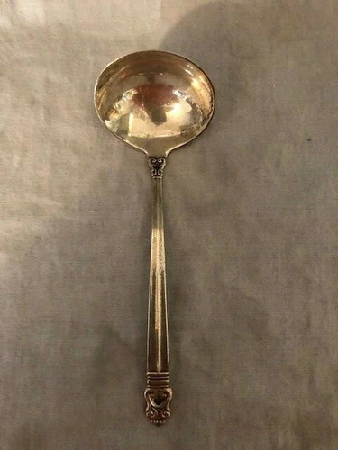 Vintage International Silver Royal Danish Sterling Gravy Ladle