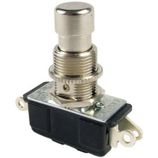 Footswitch, SPDT, Carling, 112-P latching