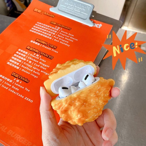 3D Funny Food Streaky Pork Chicken Earphone Cover For Apple AirPods 1&2 Pro Case - Zdjęcie 29 z 30