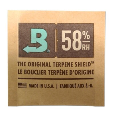 Boveda - Feuchtigkeitsregeler - 58% RH 8g einzeln verpackt