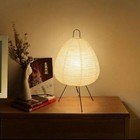 Isamu Noguchi Stand Lamp Akari 1N Table Lamp Washi Japanese Light reproduction