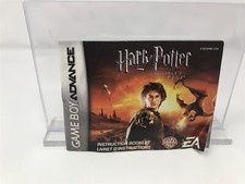 Harry Potter and the Goblet of Fire Nintendo Game Boy Advanced GBA Manual FRENCH