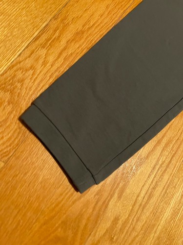 NUEVO ARMANI EXCHANGE JERSEY PANTALONES DE LANA GRIS LOGOTIPO HACHA HOMBRE TALLA PEQUEÑA - Imagen 2 de 5