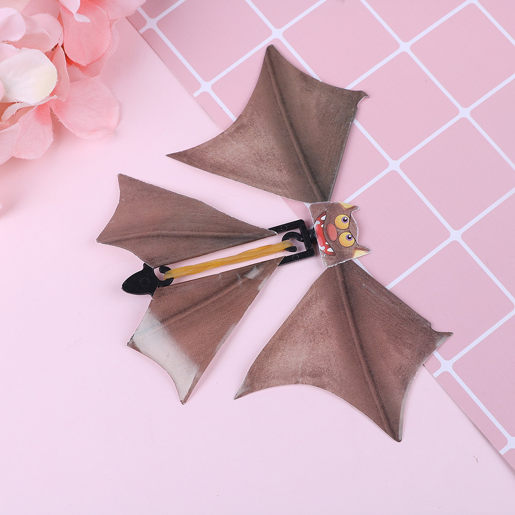 Magic flying bat prank flying paper bats funny halloween card gift&jj