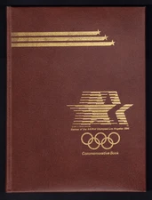 1984 IOC Official Commemorative Book Los Angeles Olympic Summer Games Hardcover