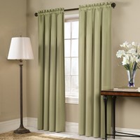American Curtain And Home Solid Blackout Window Curtain, 54-inch By 84-inch, Sag on sale American Curtain And Home Solid Blackout Window Curtain, 54-inch By 84-inch, Sag on sale