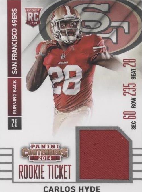 2014 Panini Contenders Carlos Hyde #RTS-8 - 1 of 2