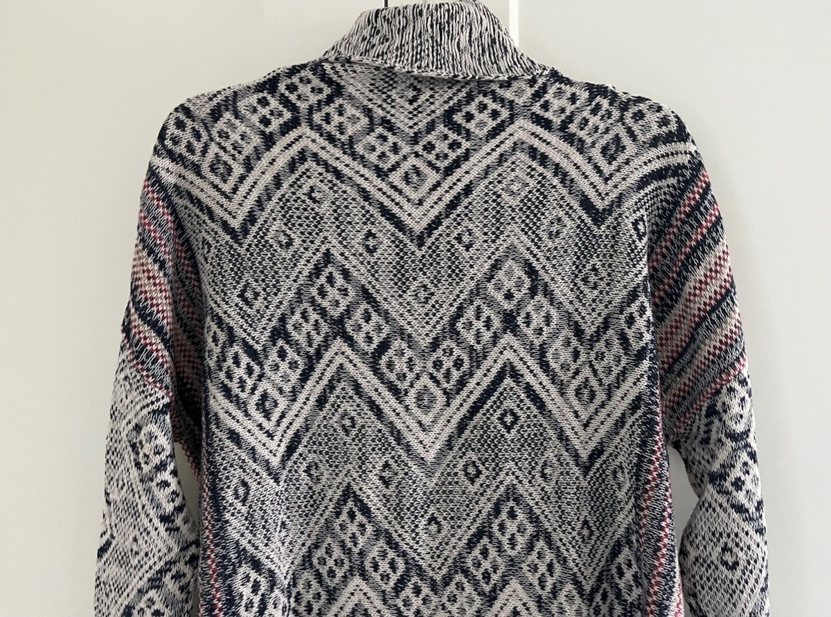 MOSSIMO Supply Co Fun Boho Poncho Sweater With Fringe Detail - Size XS View 6