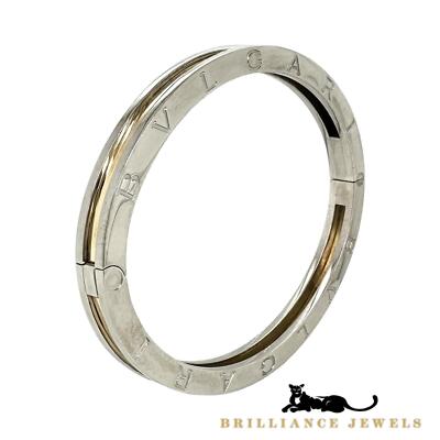 Bvlgari B.Zero1 18k Yellow Gold & Stainless Steel Bracelet, Large