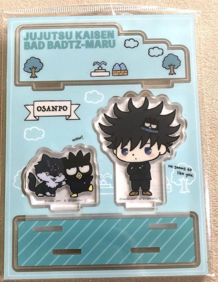 Jujutsu Kaisen x SANRIO 2024 Megumi Fushiguro Acrylic Stand Figure