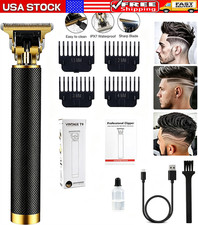 Professional Hair Clippers Trimmer Cutting Beard Cordless Barber Shaving Machine