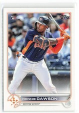 2022 Topps Ronnie Dawson RC Houston Astros #231