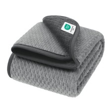 Waterproof Dog Blanket for Sofa Bed Dark Grey Decken S 71 x 100cm
