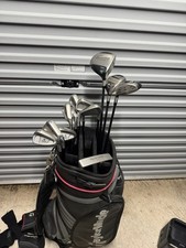 Full Set Of Taylormade Golf Clubs Driver Woods Irons Putter Golf Bag Right Hand