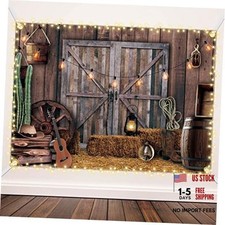 Western Party Backdrop Western Cowboy Party Decoration Wild West 13 x 6 ft