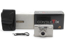     Top MINT Contax Tix Carl Zeiss 28mm f/2.8 Point  Shoot APS Film Camera JAPAN