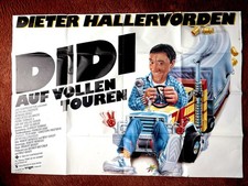 Didi auf vollen Touren Kinoplakat Poster A0, 84x119cm, Didi Hallervorden