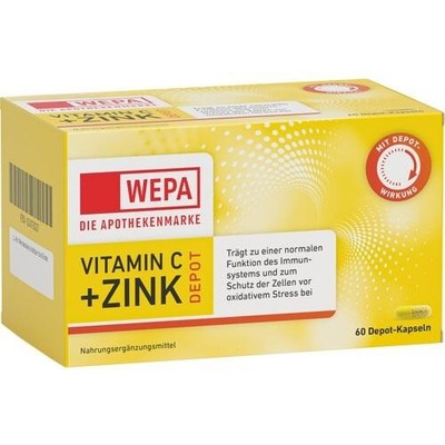WEPA Vitamin C+Zink Kapseln 60 St. PZN 17935077