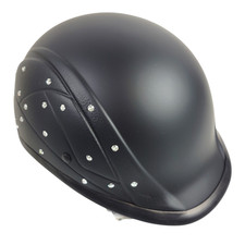 Casco BADASS Diamantes en el volante Mujer Medio Casco Swarovski Diamantes Talla L