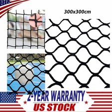 Heavy Duty Golf Practice Barrier Net 10ftx10ft High Impact Ball Sports Netting
