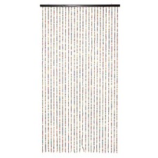 90Cm*175Cm Wooden Bead Door Curtain 27 strings Multicoloured Divided Doorway