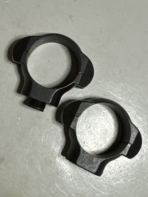 Redfield 1  scope mount rings Bottom Screw medium, matte black