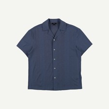 Reiss Mens Blue Regular Shirt Size M