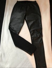 Lederleggins von Hallhuber In Gr.S Neu Echt Leder Schwarz