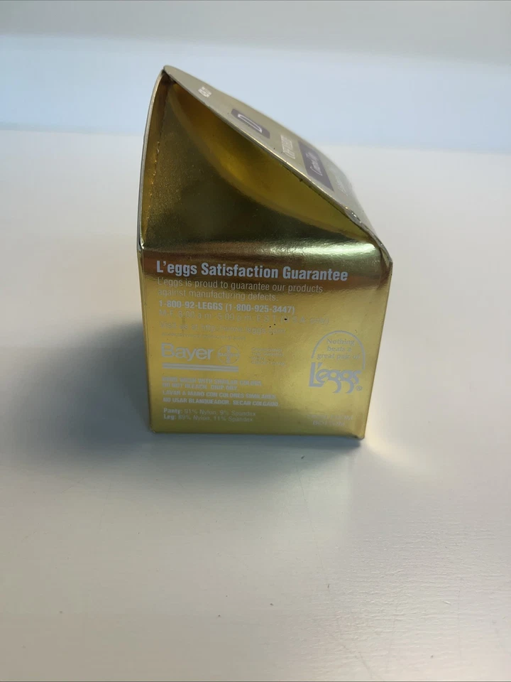 Pantimedias vintage Leggs talla D blanco roto 429 27 Foto 4 de 4